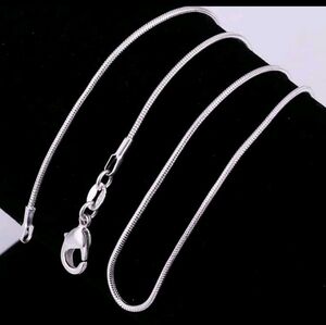 925 STERLING LONG SKINNY SILVER ROUND SNAKE CHAIN NECKLACE FOR LAYERING 28"